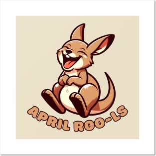 April fools kangaroo Posters and Art